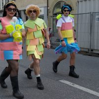 Feiernde auf dem CSD in München