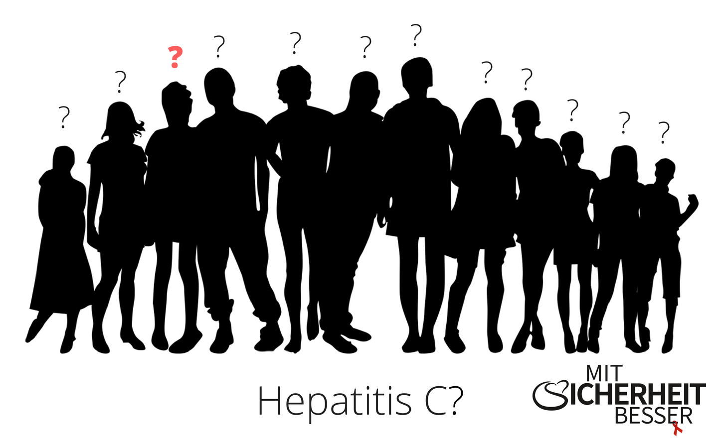 Menschen die nicht wissen ob Sie Hepatitis C infiziert sind...