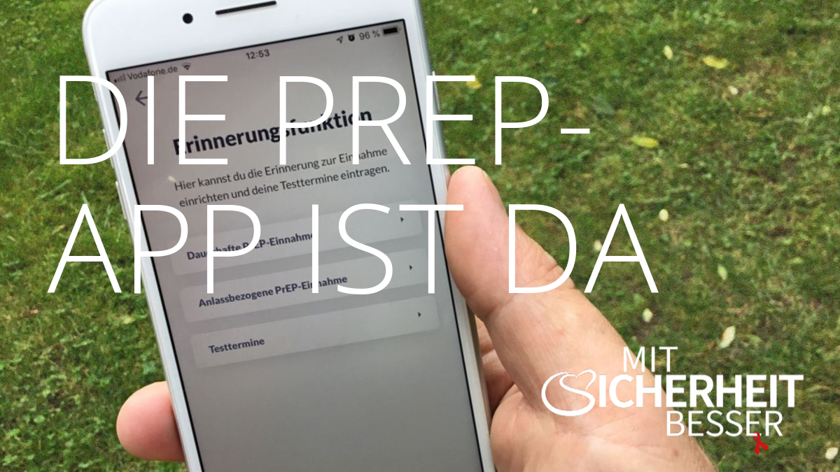 prepared - die PrEP-App ist im App Store für Android und iOS verfügbar