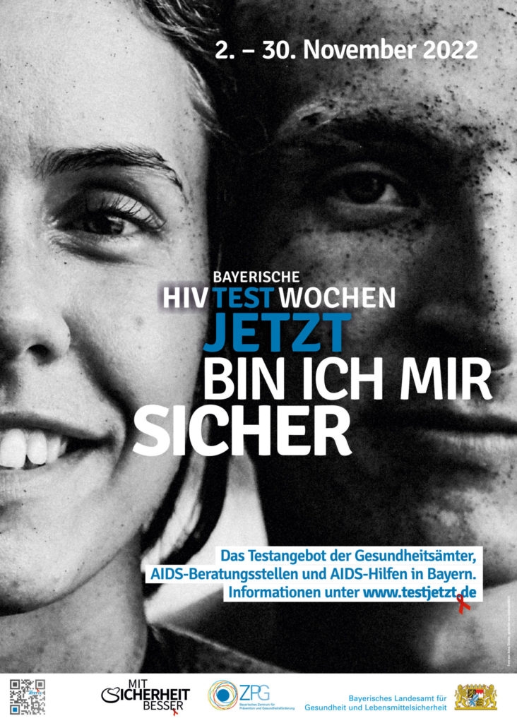 Ein Frau und ein Mann von vorne: HIV-Test Jetzt bin ich mir sicher