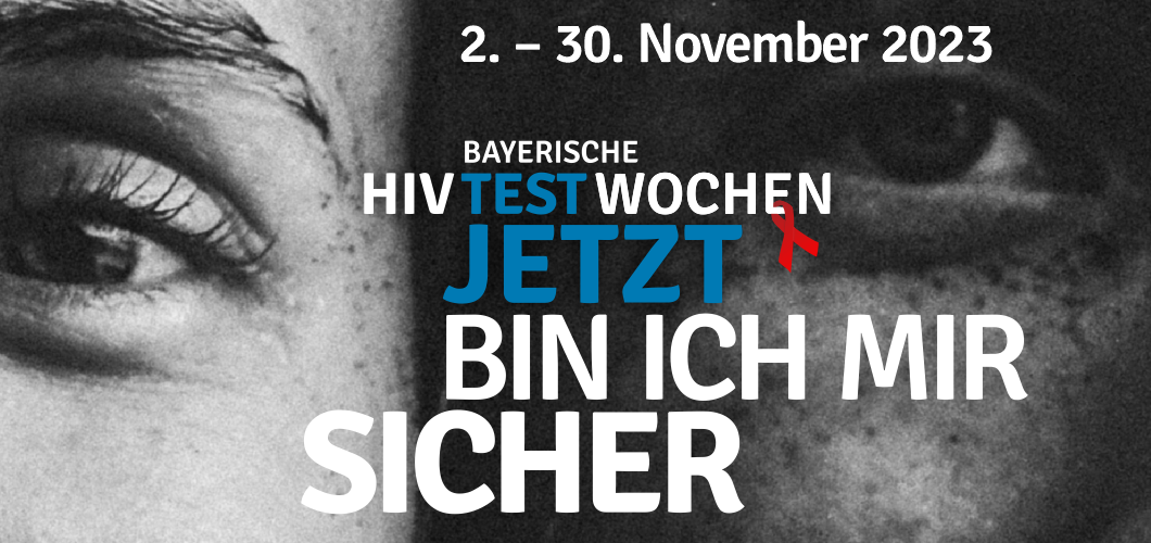 Zwei Menschen die sich freuen das Sie wissen HIV Negativ zu sein nachdem sie einen AIDS-Test gemacht haben... Bayerische HIV-Testwochen - 2. - 30. November 2023 - TestJetzt.de - Bist Du Dir sicher?