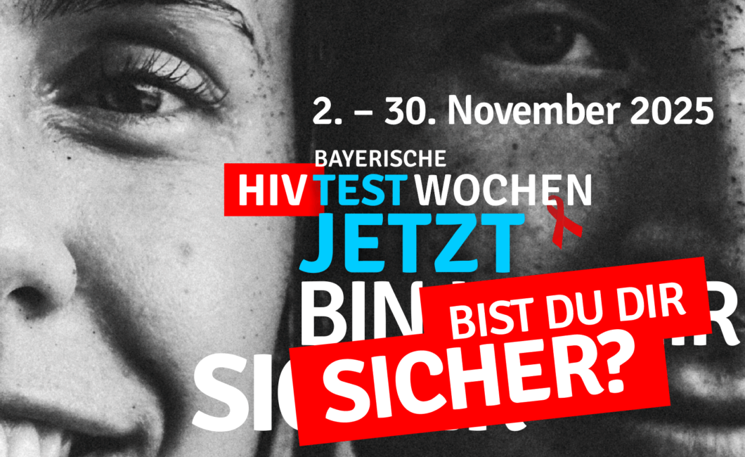 Kampagne-Motiv der HIV-Testwochen 2025