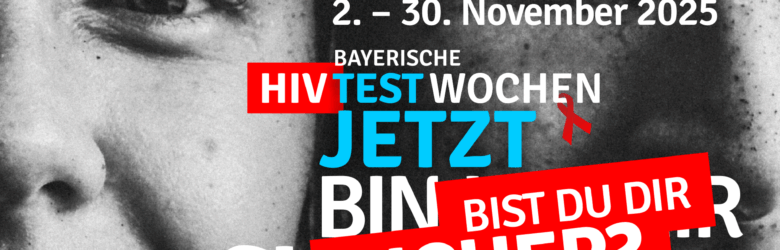 Kampagne-Motiv der HIV-Testwochen 2025